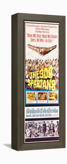 THE 300 SPARTANS-null-Framed Stretched Canvas