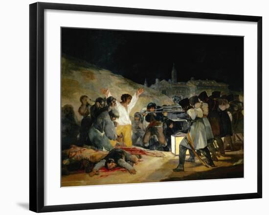 The 3rd of May In Madrid, 1814, Spanish School-Francisco de Goya-Framed Giclee Print