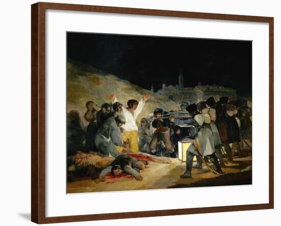 The 3rd of May In Madrid, 1814, Spanish School-Francisco de Goya-Framed Giclee Print