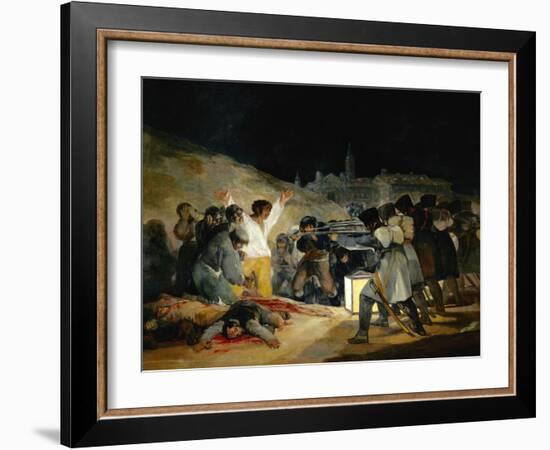 The 3rd of May In Madrid, 1814, Spanish School-Francisco de Goya-Framed Giclee Print