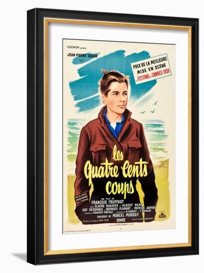 The 400 Blows (aka Les Quarte Cents Coups)-null-Framed Premium Giclee Print