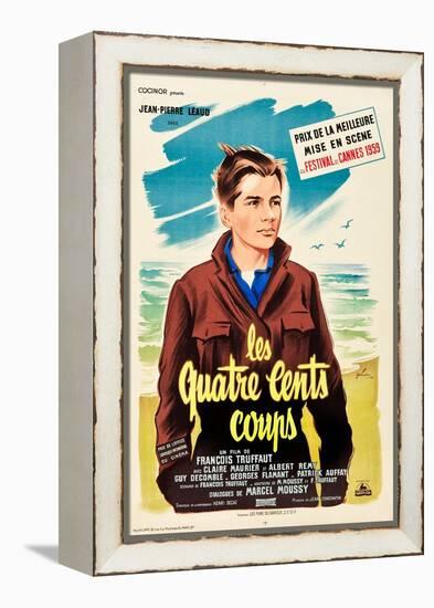 The 400 Blows (aka Les Quarte Cents Coups)-null-Framed Stretched Canvas