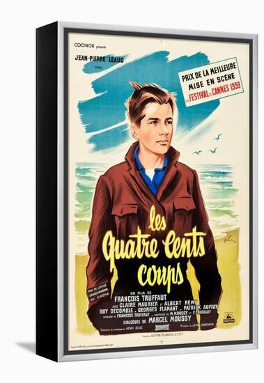 The 400 Blows (aka Les Quarte Cents Coups)-null-Framed Stretched Canvas