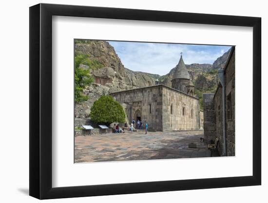 The 4th century Geghard Monastery, UNESCO World Heritage Site, Kotayk Province, Yerevan, Armenia, C-G&M Therin-Weise-Framed Photographic Print