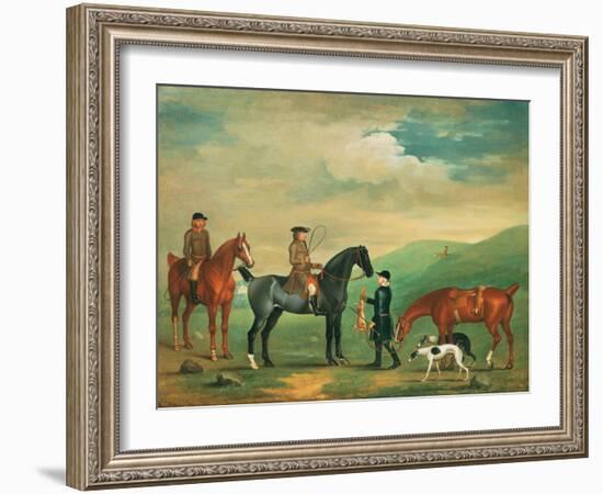 The 4th Lord Craven Coursing at Ashdown Park-James Seymour-Framed Giclee Print