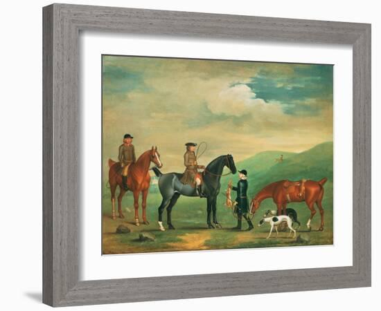 The 4th Lord Craven Coursing at Ashdown Park-James Seymour-Framed Giclee Print