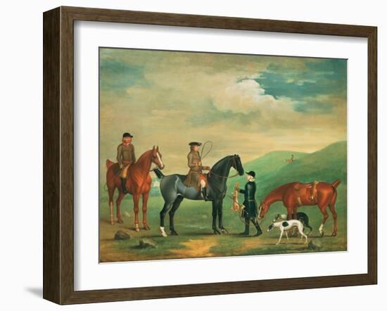 The 4th Lord Craven Coursing at Ashdown Park-James Seymour-Framed Giclee Print