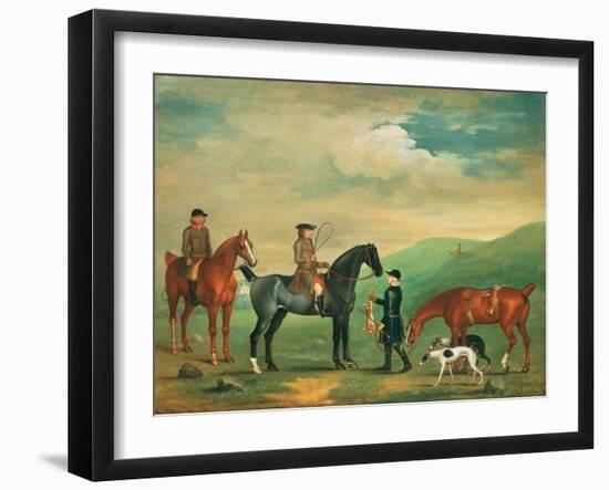 The 4th Lord Craven Coursing at Ashdown Park-James Seymour-Framed Giclee Print