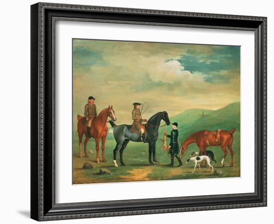 The 4th Lord Craven Coursing at Ashdown Park-James Seymour-Framed Giclee Print