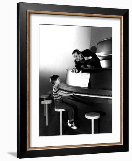 The 5000 Fingers Of Dr. T., Tommy Rettig, Hans Conried, 1953-null-Framed Photo