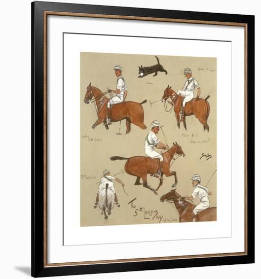 The 5th Lancers-Snaffles-Framed Premium Giclee Print