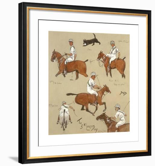 The 5th Lancers-Snaffles-Framed Premium Giclee Print