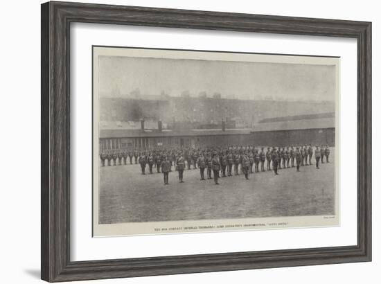 The 67th Company Imperial Yeomanry, Lord Dunraven's Sharpshooters, Going South-null-Framed Giclee Print