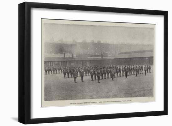 The 67th Company Imperial Yeomanry, Lord Dunraven's Sharpshooters, Going South-null-Framed Giclee Print