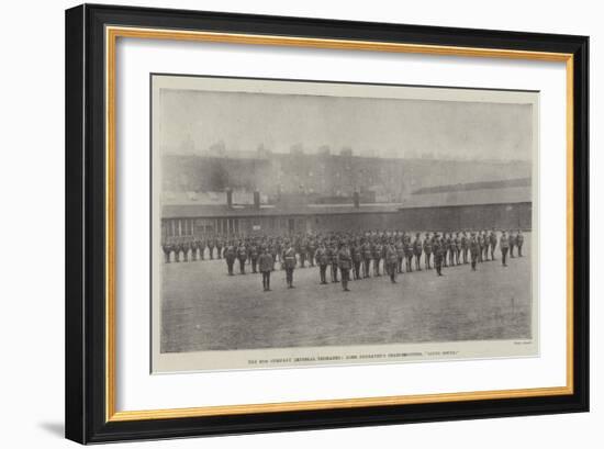 The 67th Company Imperial Yeomanry, Lord Dunraven's Sharpshooters, Going South-null-Framed Giclee Print