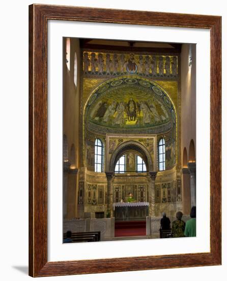 The 6Th Century Euphrasian Basilica, UNESCO World Heritage Site, Porec, Istria, Croatia, Europe-null-Framed Photographic Print