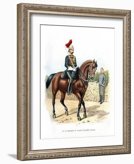 The 6th Regiment of Cavalry (Hussars, Canad), C1890-H Bunnett-Framed Giclee Print