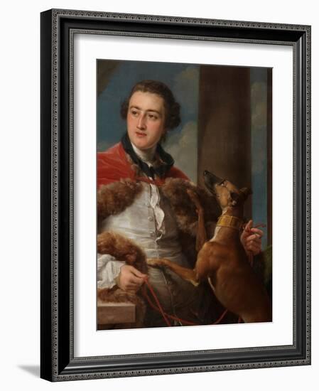 The 7Th Earl of Northampton, 1758 (Oil on Canvas)-Pompeo Girolamo Batoni-Framed Giclee Print