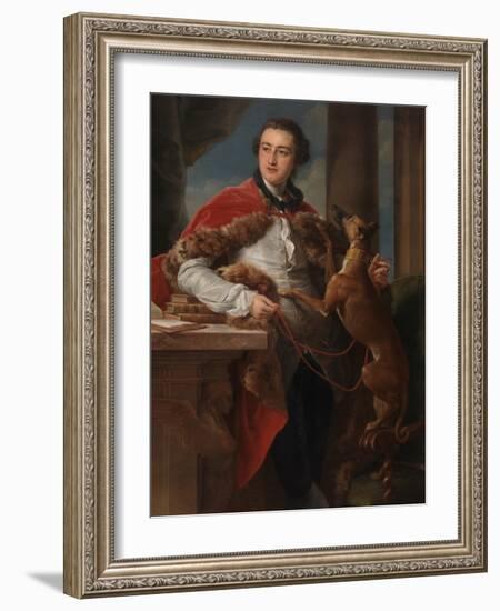 The 7Th Earl of Northampton, before 1787 (Oil on Canvas)-Pompeo Girolamo Batoni-Framed Giclee Print