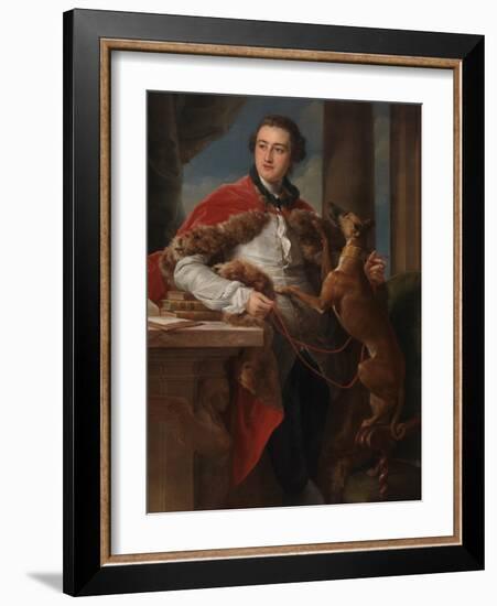 The 7Th Earl of Northampton, before 1787 (Oil on Canvas)-Pompeo Girolamo Batoni-Framed Giclee Print