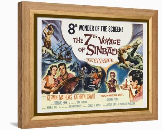 The 7th Voyage of Sinbad, 1958-null-Framed Stretched Canvas