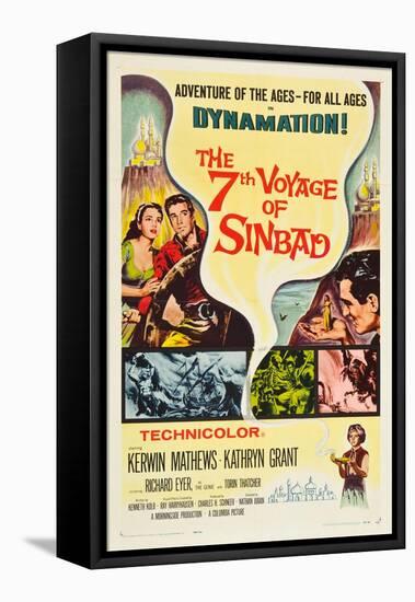 THE 7TH VOYAGE OF SINBAD (aka THE SEVENTH VOYAGE OF SINBAD)-null-Framed Stretched Canvas