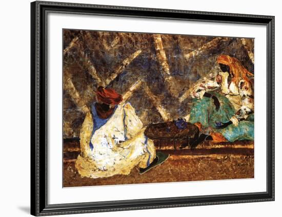 The a la Menthe Nanah-Charlotte Derain-Framed Art Print