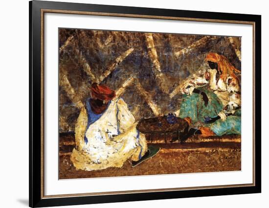 The a la Menthe Nanah-Charlotte Derain-Framed Art Print