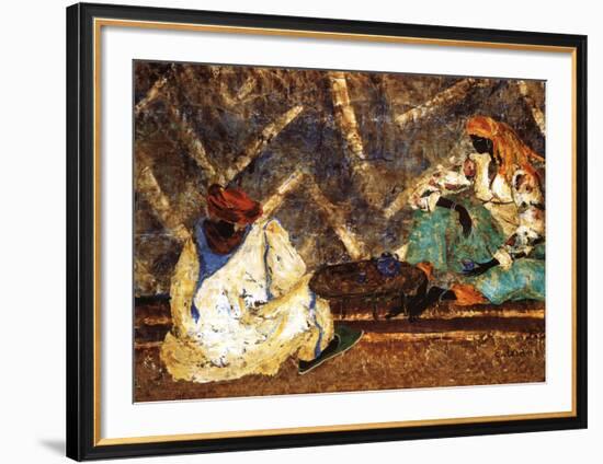 The a la Menthe Nanah-Charlotte Derain-Framed Art Print