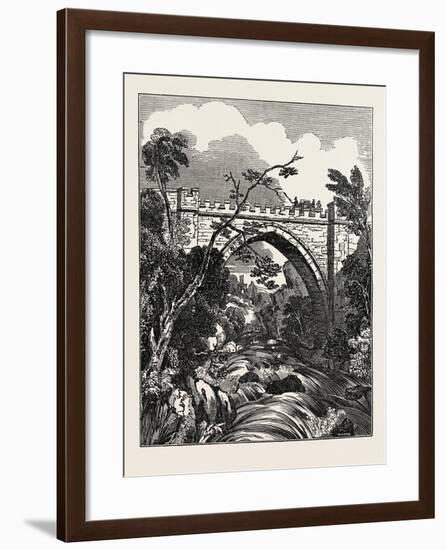 The Abbey Bridge. Rokeby, Yorkshire, UK-null-Framed Giclee Print