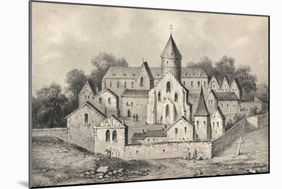 'The Abbey of St Antoine des Champs', 1915-Unknown-Mounted Giclee Print