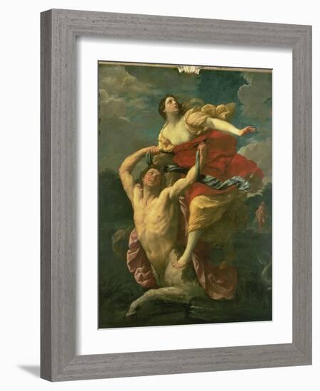 The Abduction of Deianeira by the Centaur Nessus, 1620-1-Guido Reni-Framed Giclee Print