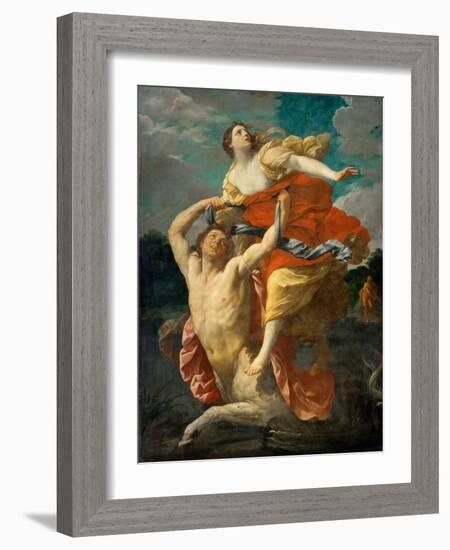 The Abduction of Deianeira by the Centaur Nessus-Guido Reni-Framed Giclee Print