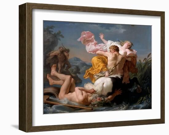 The Abduction of Deianeira by the Centaur Nessus-Louis-Jean-François Lagrenée-Framed Giclee Print