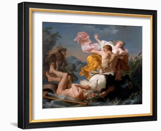 The Abduction of Deianeira by the Centaur Nessus-Louis-Jean-François Lagrenée-Framed Giclee Print