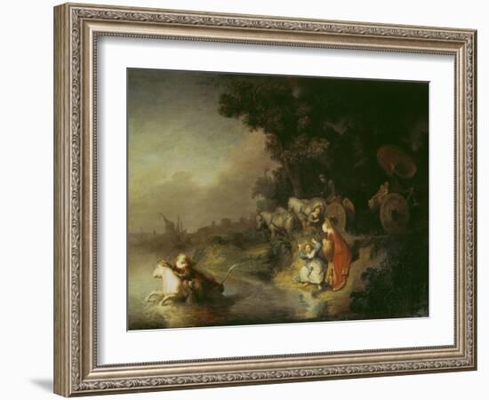 The Abduction of Europa, 1632-Rembrandt van Rijn-Framed Giclee Print