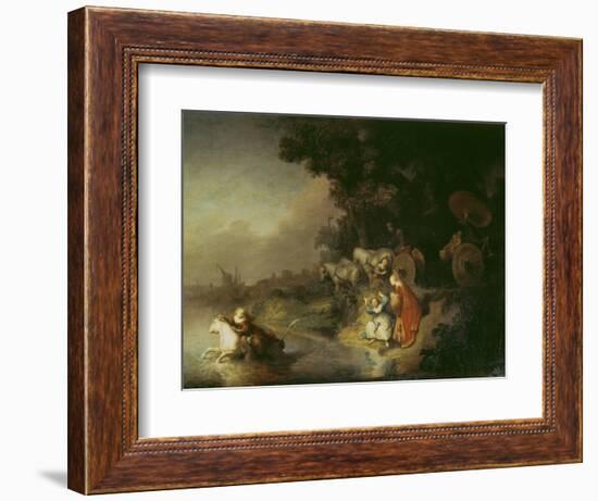 The Abduction of Europa, 1632-Rembrandt van Rijn-Framed Giclee Print