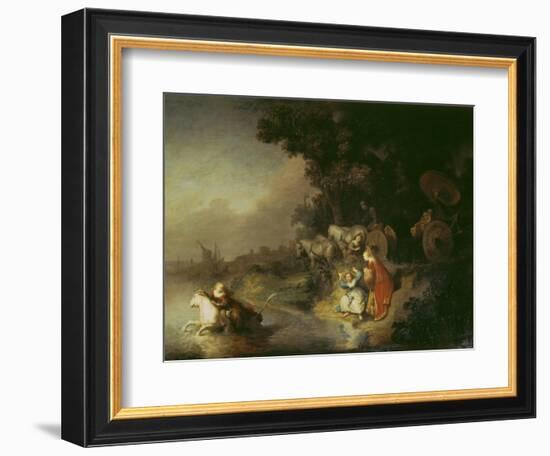 The Abduction of Europa, 1632-Rembrandt van Rijn-Framed Giclee Print