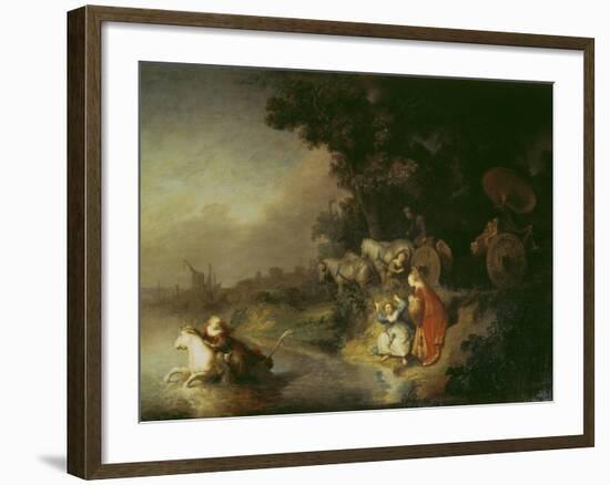 The Abduction of Europa, 1632-Rembrandt van Rijn-Framed Giclee Print