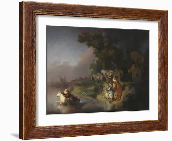 The Abduction of Europa, 1632-Rembrandt van Rijn-Framed Giclee Print