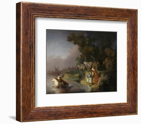 The Abduction of Europa-Rembrandt van Rijn-Framed Art Print