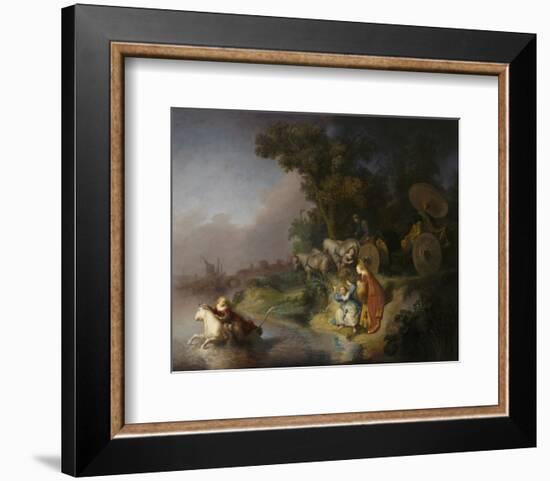 The Abduction of Europa-Rembrandt van Rijn-Framed Art Print