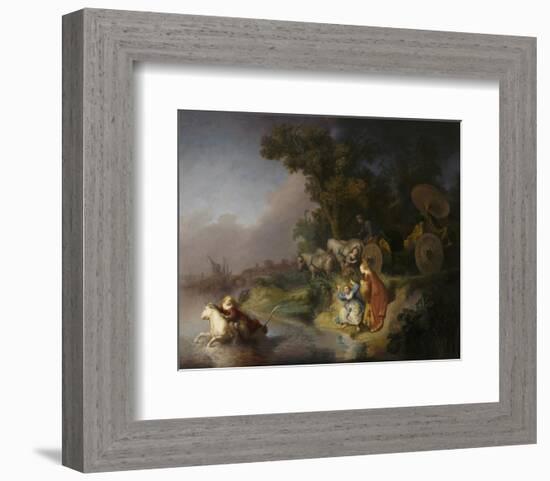 The Abduction of Europa-Rembrandt van Rijn-Framed Art Print