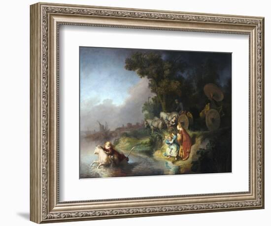 The Abduction of Europa-Rembrandt van Rijn-Framed Giclee Print