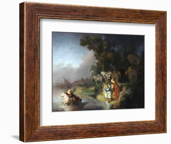 The Abduction of Europa-Rembrandt van Rijn-Framed Giclee Print