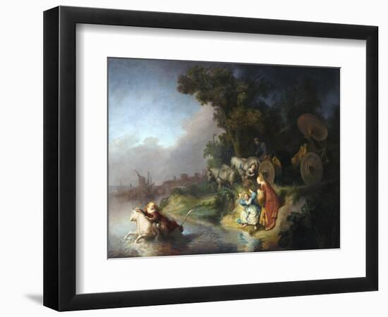 The Abduction of Europa-Rembrandt van Rijn-Framed Giclee Print
