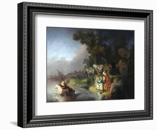 The Abduction of Europa-Rembrandt van Rijn-Framed Giclee Print