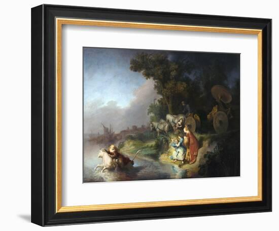 The Abduction of Europa-Rembrandt van Rijn-Framed Giclee Print