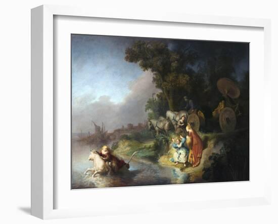 The Abduction of Europa-Rembrandt van Rijn-Framed Giclee Print