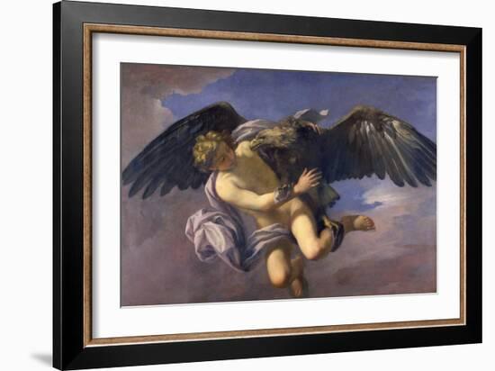 The Abduction of Ganymede by Jupiter Disguised as an Eagle-Antonio Domenico Gabbiani-Framed Giclee Print